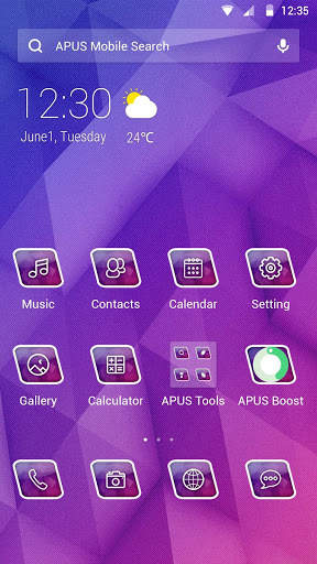 Colorfu-APUS Launcher theme screenshot 1