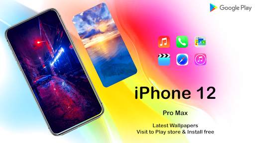 iPhone 12 Pro Max Launcher 2020: Theme & Wallpaper screenshot 1