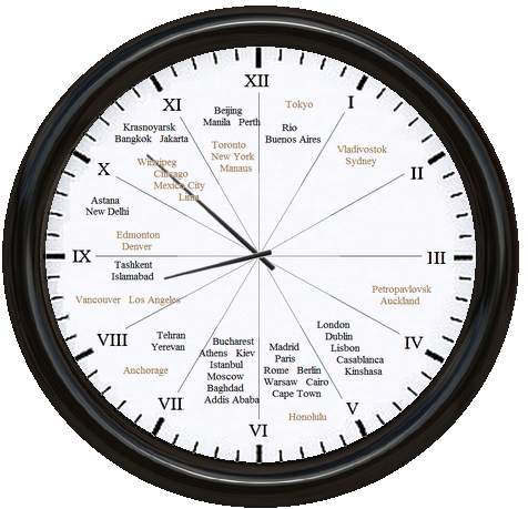 12-hour world clock screenshot 10