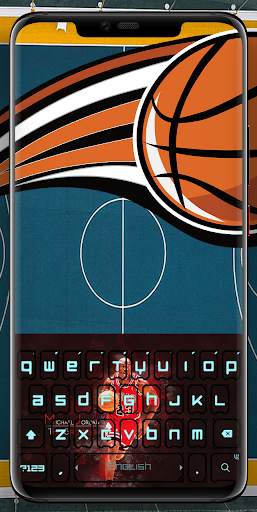 The New Keyboard Michael Jordan Basketball Theme screenshot 2