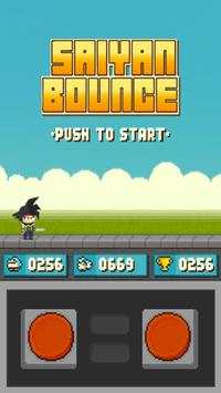 Super GOKU Saiyan Bounce screenshot 1