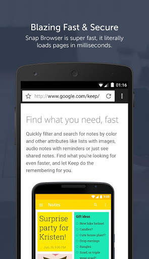 Snap Browser screenshot 2