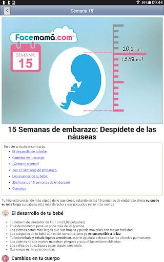 Gestograma - Embarazo Facemamá screenshot 8