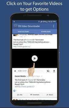 Video Downloader for Facebook screenshot 3