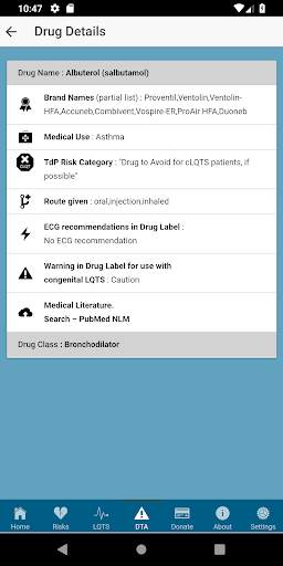 CredibleMeds Mobile screenshot 5