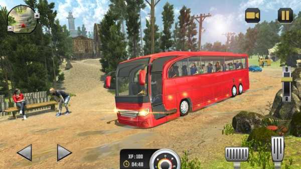Offroad Bus Hill Transport Simulator 2018 screenshot 5