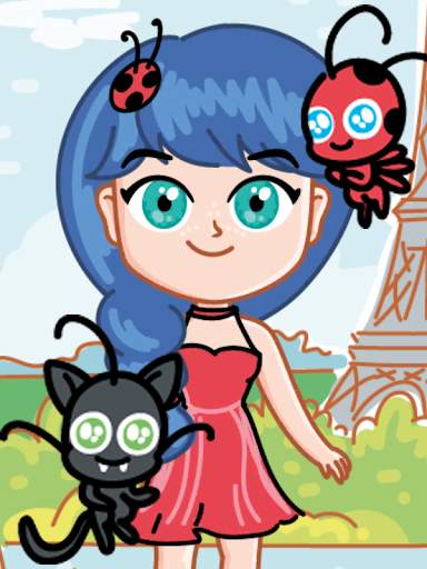 🐞 😺 Dress Up Makeup Game screenshot 3