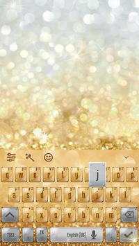 Gold and Silver Keyboard Theme screenshot 4