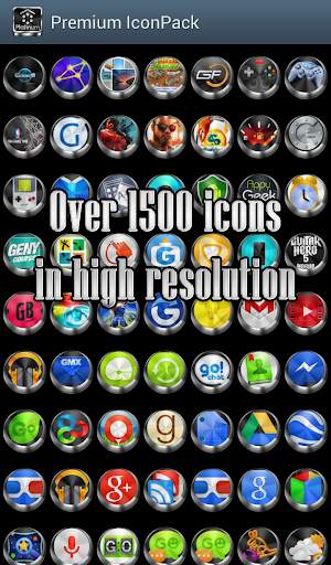 Smart Launcher Theme Titanium screenshot 4