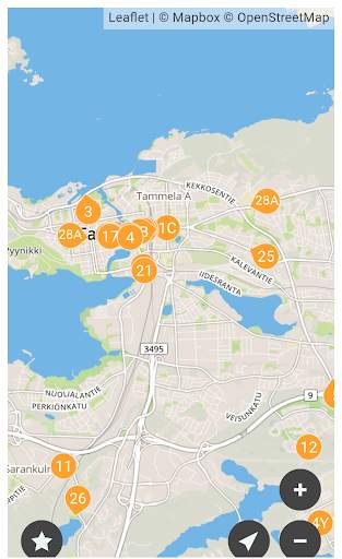 Tampere Nysse Bus Live screenshot 3
