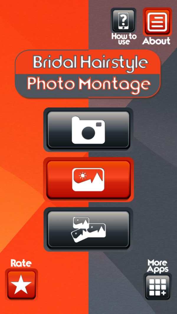 Bridal Hairstyle Photo Montage screenshot 1