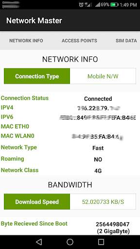 Master Network Info & SIM Query Tool скриншот 6