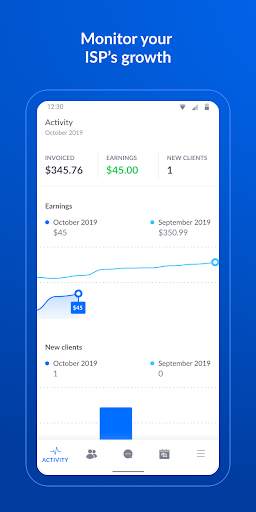 UISP CRM screenshot 1