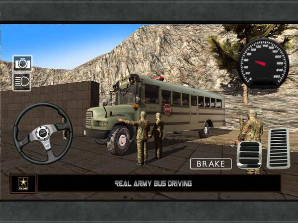Airport Army Prison Bus 2017 screenshot 14