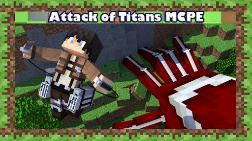 Mod Attack💥 of Titans For Minecraft PE screenshot 1