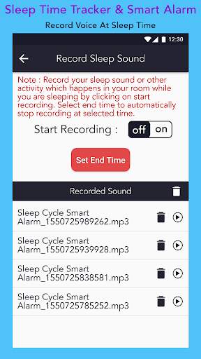 Sleep Time Tracker & Smart Alarm screenshot 8