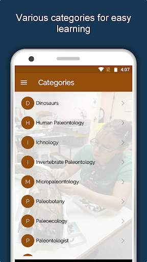 Palaeontology Dictionary - Fossil Discovery Guide 2 تصوير الشاشة