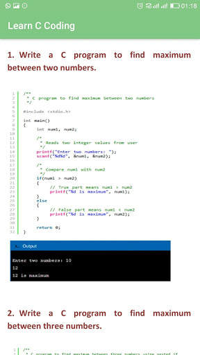 Learn C Coding screenshot 5