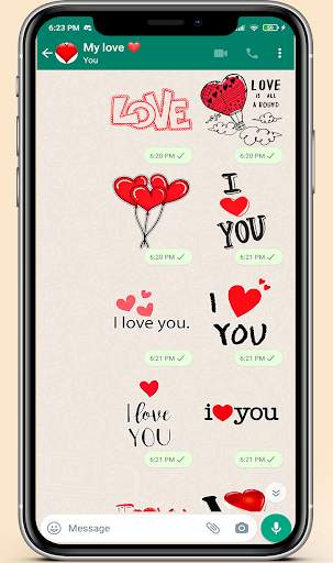 Love Stickers for WhatsApp screenshot 4