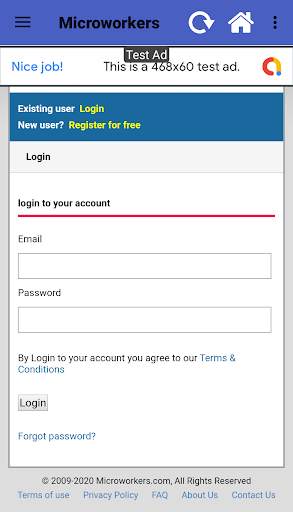 Microworkers App screenshot 3