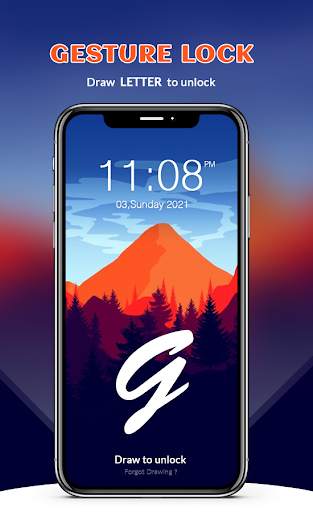 Gesture Lock Screen screenshot 1