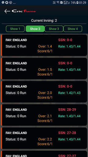 Cricflame  Cricket Live Line screenshot 13