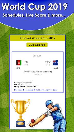 World Cup Cricket 2019 6 تصوير الشاشة