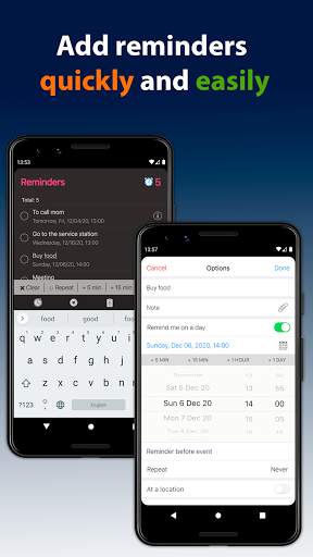 Reminders screenshot 2