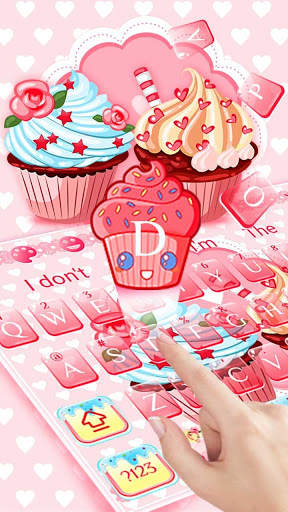 Cup Cake Keyboard screenshot 2