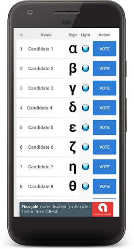 E-vote screenshot 3