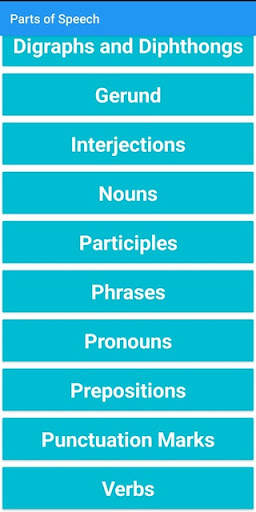 Parts of Speech screenshot 2