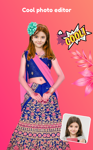 Prettify - Girl Kids Photo Editing, Photo Suit app screenshot 2