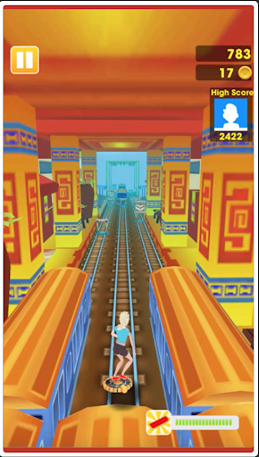 Subway Princess Runner 3d screenshot 1