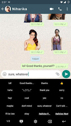 Short Key -  Design Keyboard स्क्रीनशॉट 2