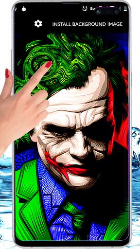 Joker Cool 4K Teen Evil Clown Live Wallpaper screenshot 1