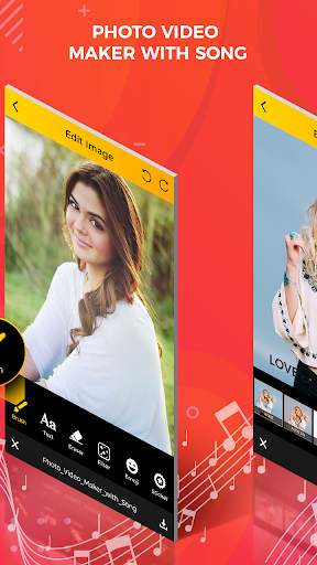 Photo Video Maker with Song screenshot 1