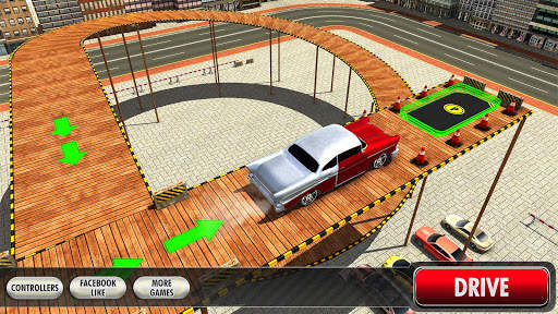 Real Classic Car Stunt Parking screenshot 11