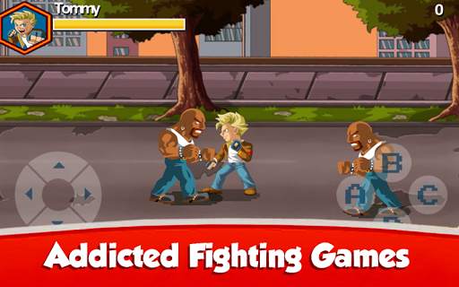 Crazy Street Fighting screenshot 1
