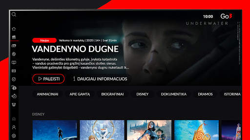 Go3 Lietuva (Android TV) screenshot 2