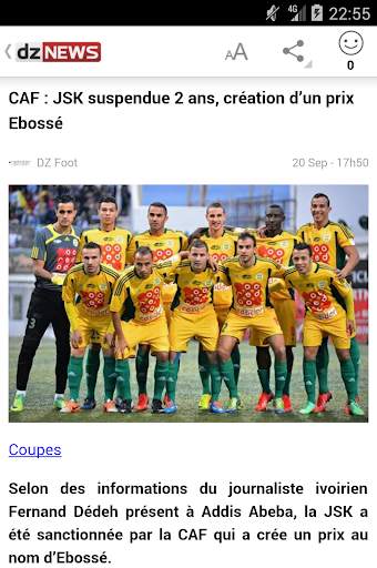 dz NEWS Algerie screenshot 4