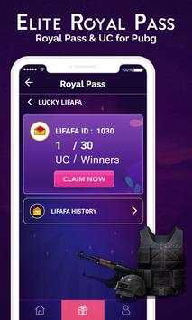 Win Royal Pass & UC for Pubg screenshot 3
