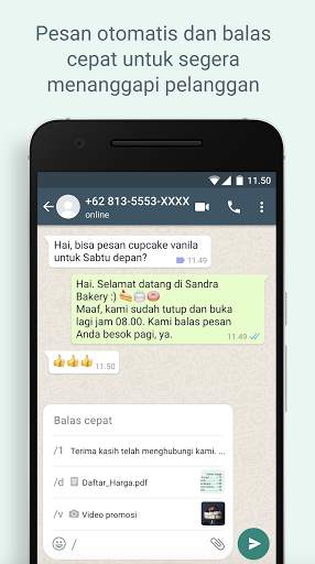 WhatsApp Business screenshot 2