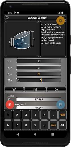 Geometryx Geometri Hesaplayıcı screenshot 8