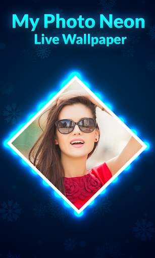My Photo Neon Live Wallpaper 2 تصوير الشاشة