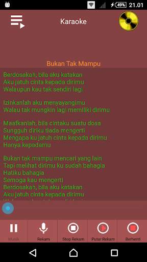 Karaoke Dangdut Mp3 Offline screenshot 3