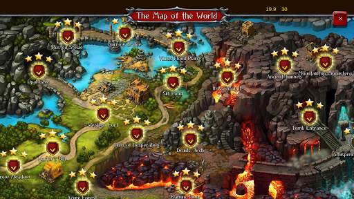 Lands of War: magic empire games,clan RPG strategy screenshot 2
