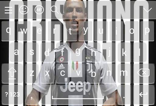Keyboard For Cristiano Ronaldo screenshot 2