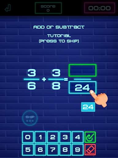 Fraction Challenge: Math games 21 تصوير الشاشة
