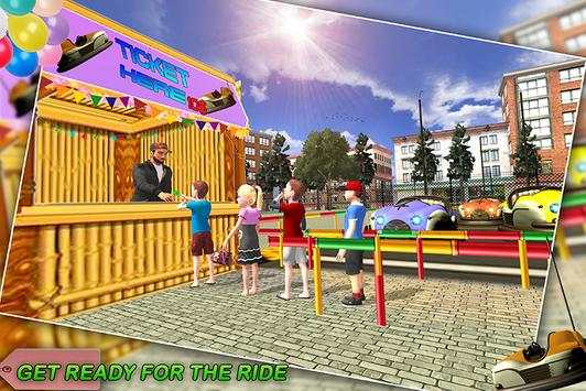 Super Kids Bumper Dodging Cars Crash Game screenshot 1