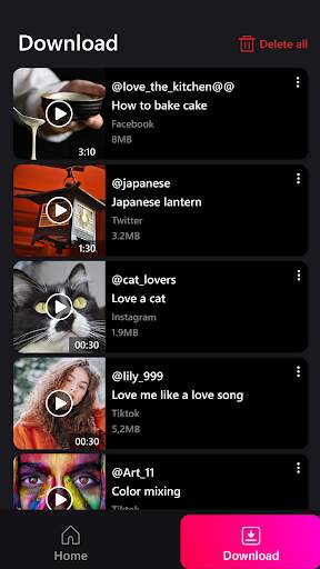 SaveTik Video Downloader screenshot 5